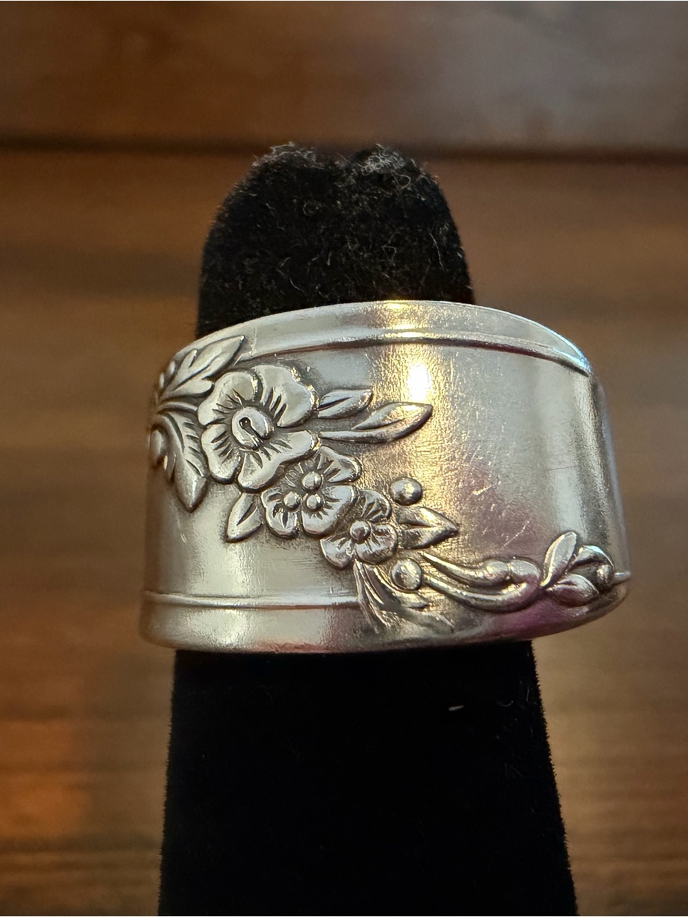 Queen Bess Spoon Ring Size 3.5